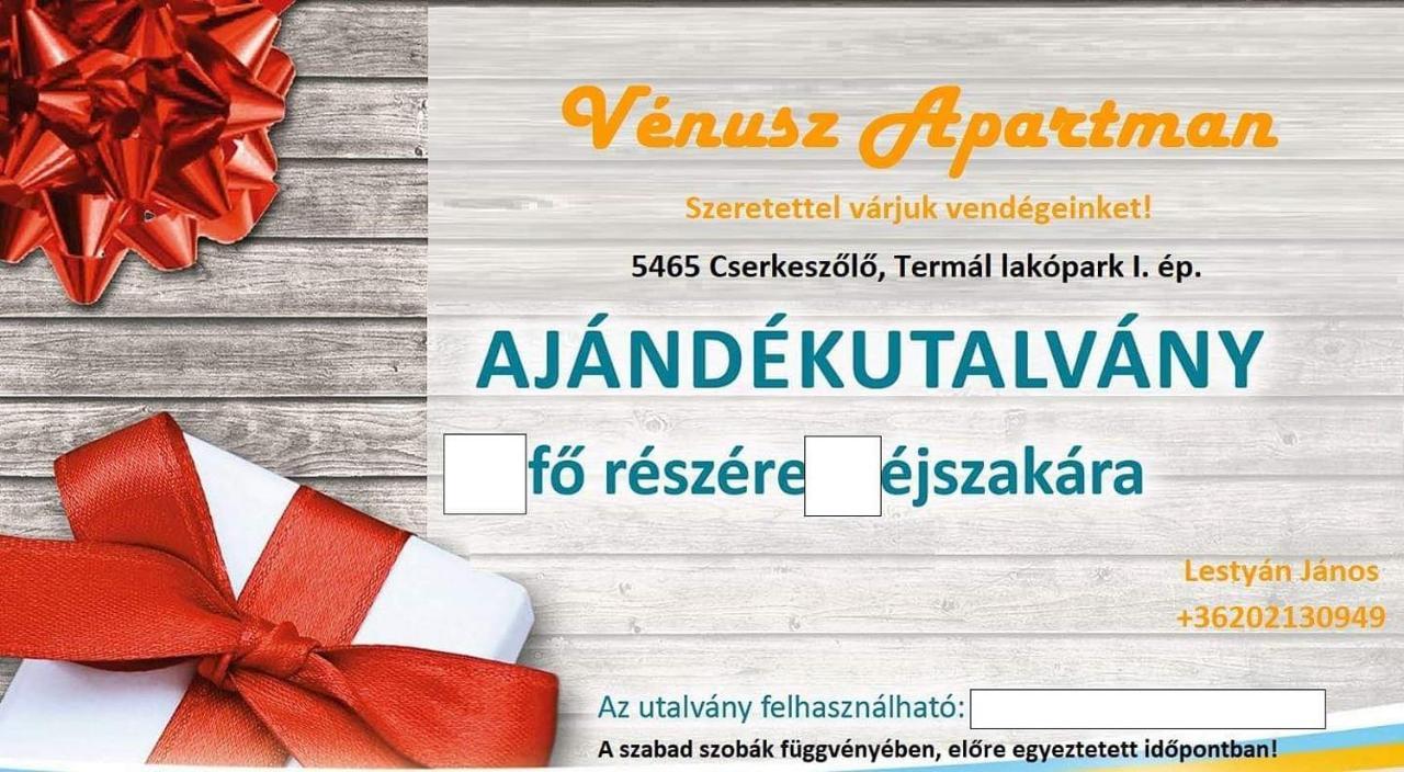 Venusz Apartman Cserkeszőlő Εξωτερικό φωτογραφία